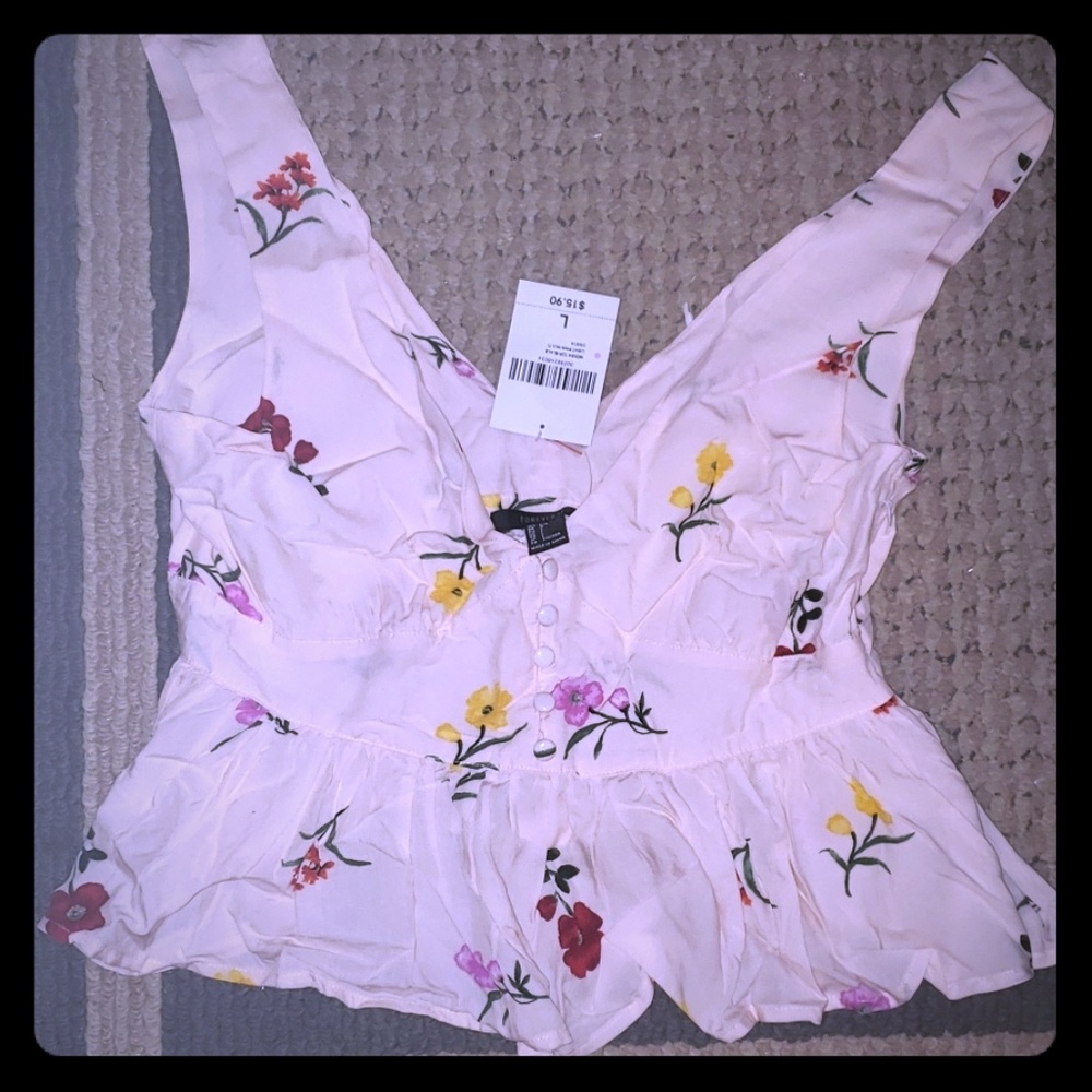 Forever 21 Blush Crop Top